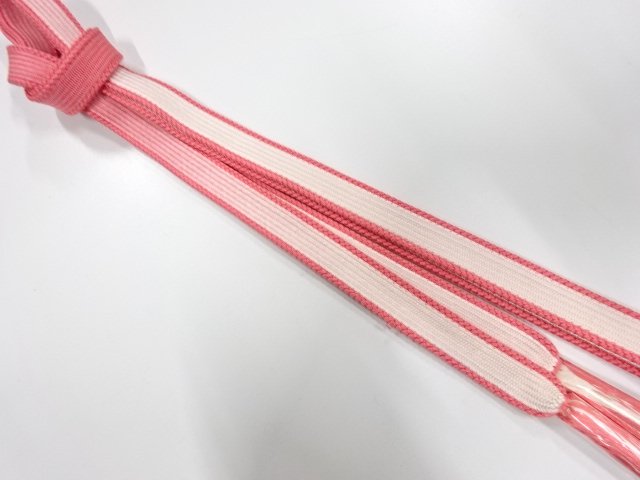 未使用品　正絹　手組帯締め